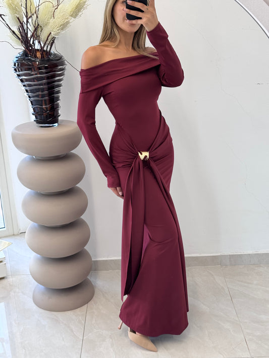 שמלת סטרפלס לייקרה