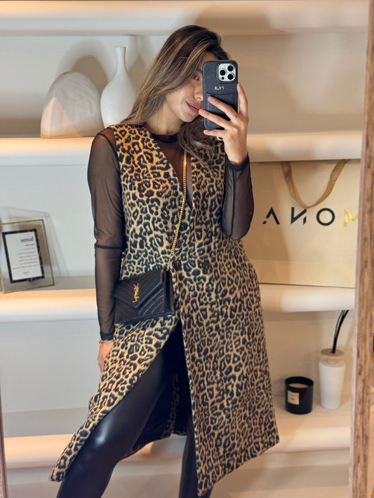 עליונית הדפס מנומר