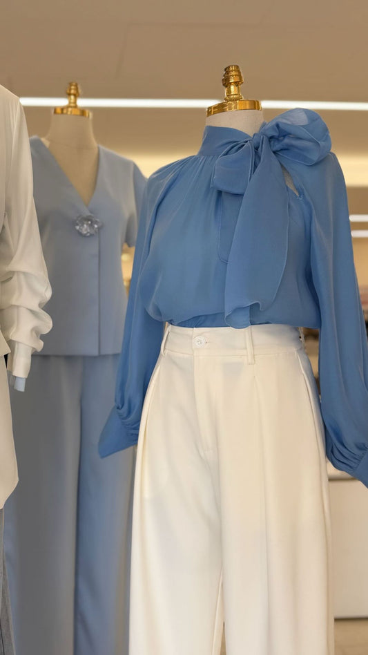 חולצת שיפון אלגנטית