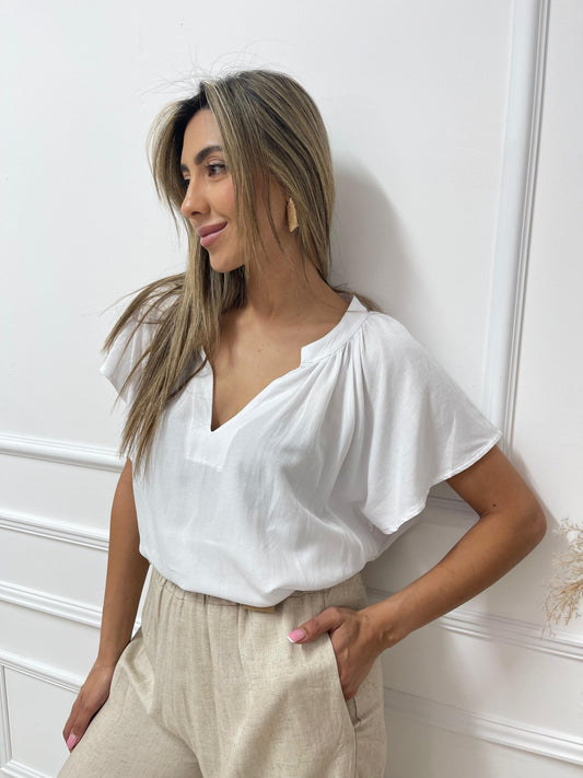 חולצה מלמלה V