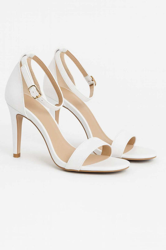 סנדל עקב עם עקב בגובה 10 ס"מ