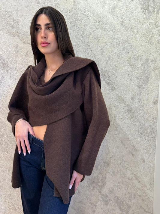 סריג עם צעיף