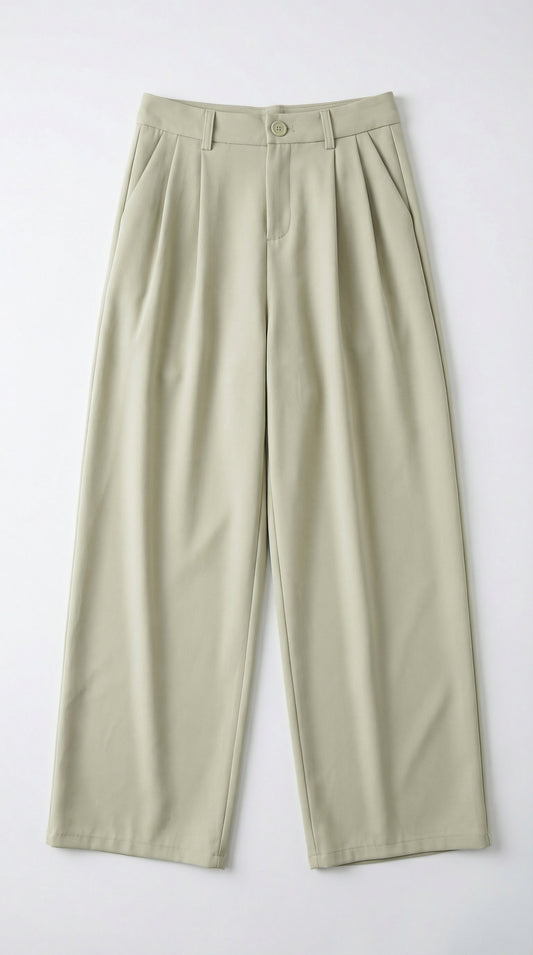 מכנס מחויט גזרה מתרחבת