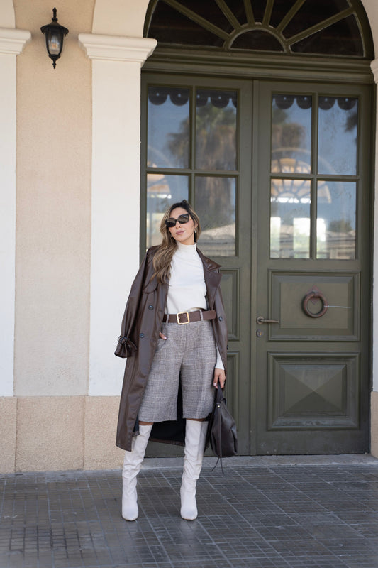 שורט ארוך עם חגורה