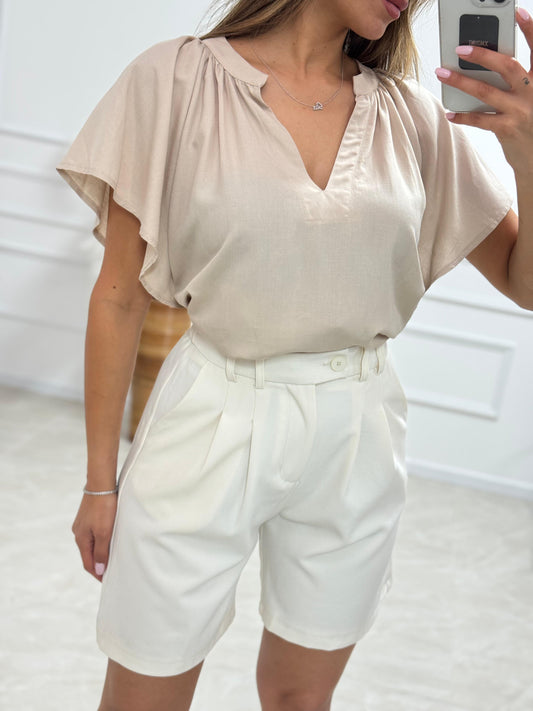 חולצה מלמלה V